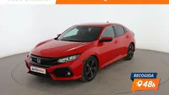 Rojo Usado 2017 Honda Civic Elegance Berlina | 16.999 € (Precio justo)