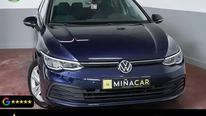 Azul Usado 2021 VW Golf VIII Life Utilitario | 19.250 € (Precio justo)