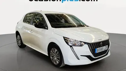 Usado Peugeot 208 Active 100 CV (73 kW) 2022 Blanco Utilitario