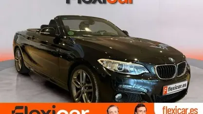 Usado BMW 218 150 CV (110 kW) 2017 Negro Descapotable