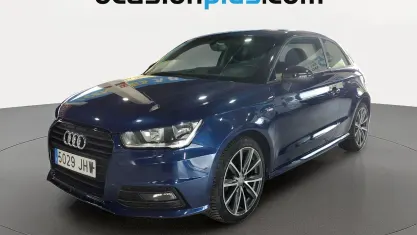 Usado Audi A1 S-Line 90 CV (66 kW) 2015 Azul Utilitario