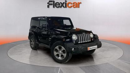 Usado Jeep Wrangler Sahara 200 CV (147 kW) 2017 Negro SUV