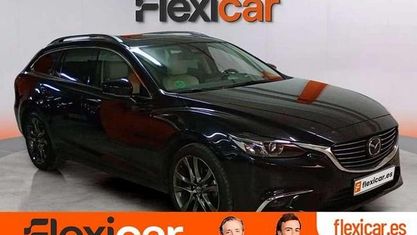 Käytetty Mazda 6 Luxury 150 HP (110 kW) 2018 Musta Farmari