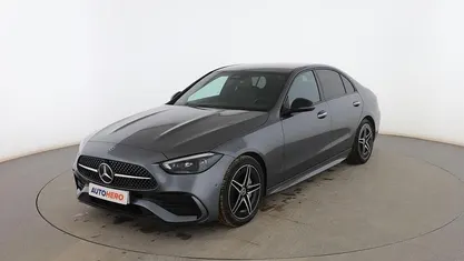 Usado Mercedes C200 AMG line 224 CV (164 kW) 2021 Gris Berlina