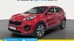 Rojo Usado 2017 Kia Sportage SUV | 16.750 € (Precio justo)