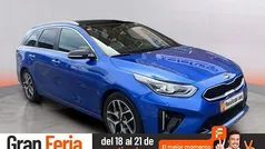 Azul Usado 2019 Kia Ceed GT GT-Line Familiar | 17.490 € (Precio justo)