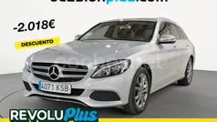 Gris / plata Usado 2019 Mercedes C220 Familiar | 22.200 € (Super precio)