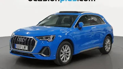Usado Audi Q3 S-Line 200 CV (147 kW) 2022 Azul SUV