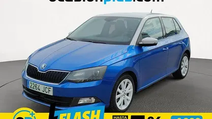 Azul Usado 2015 Skoda Fabia Style Utilitario | 11.490 € (Precio justo)