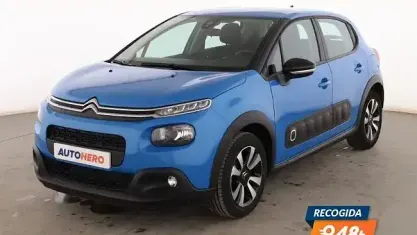 Usado Citroën C3 Feel 82 CV (60 kW) 2017 Azul Berlina