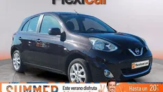 Negro Usado 2017 Nissan Micra Acenta Utilitario | 8790 € (Precio justo)