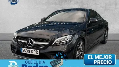 Usado Mercedes C200 186 CV (136 kW) 2018 Gris Coupe