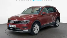 Rojo Usado 2017 VW Tiguan Sportline SUV | 20.637 € (Precio justo)