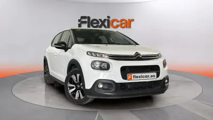 Käytetty Citroën C3 Feel 82 HP (60 kW) 2017 Valkoinen Sedan