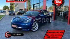 Azul Usado 2021 Tesla Model 3 Standard Range Berlina | 27.900 € (Precio justo)