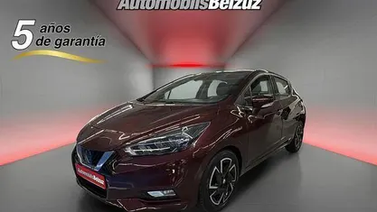 Usado Nissan Micra Acenta 92 CV (67 kW) 2021 Rojo Utilitario