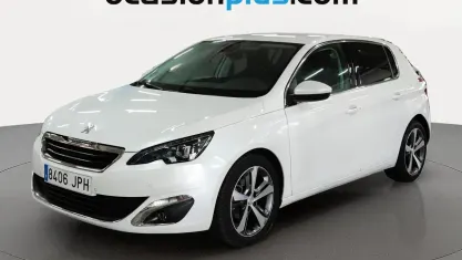 Usado Peugeot 308 Allure 131 CV (96 kW) 2016 Blanco Utilitario