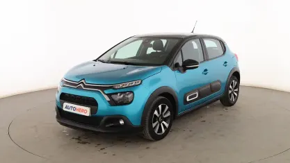 Usado Citroën C3 Feel 82 CV (60 kW) 2022 Azul Utilitario