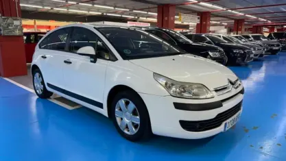 Usado Citroën C4 Exclusive 110 CV (80 kW) 2008 Blanco Utilitario