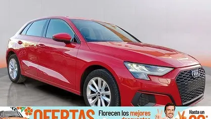 Usado Audi A3 Sportback e-tron 110 CV (80 kW) 2021 Rojo Utilitario