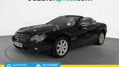 Negro Usado 2007 Mercedes SL500 Descapotable | 20.890 € (Buen precio)