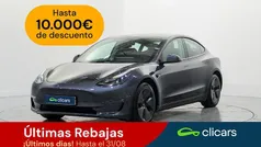 Gris Usado 2022 Tesla Model 3 Long Range AWD Berlina | 29.290 € (Buen precio)