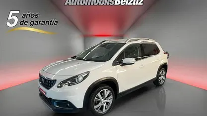 Blanco Usado 2017 Peugeot 2008 Allure SUV | 10.491 € (Precio justo)