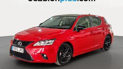 Używany Lexus CT200h Sport Line 136 KM (100 kW) 2016 Czerwony Hatchback