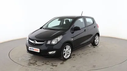 Usado Opel Karl Selective 75 CV (55 kW) 2017 Negro Utilitario