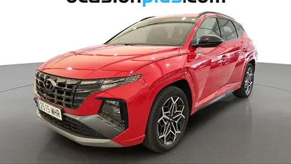 Usado Hyundai Tucson N Line 150 CV (110 kW) 2023 Rojo SUV