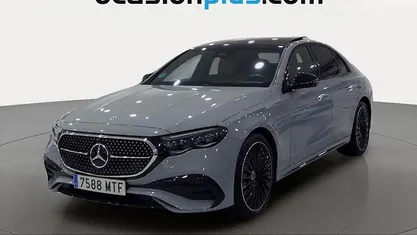 Usado Mercedes E220 AMG 197 CV (144 kW) 2024 Gris Berlina