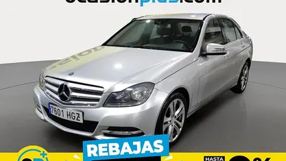 Gris plata Usado 2011 Mercedes C200 Berlina | 11.750 € (Precio justo)
