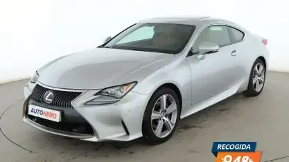 Usado Lexus RC300h Luxury Line 223 CV (164 kW) 2016 Gris Coupe
