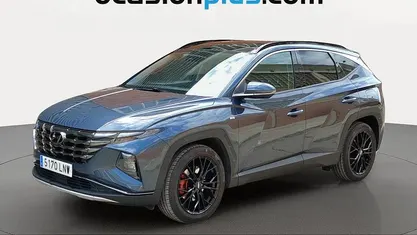 Begagnad Hyundai Tucson 150 HK (110 kW) 2021 Blå SUV