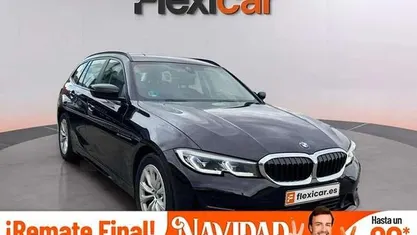 Usado BMW 318 150 CV (110 kW) 2021 Negro Familiar