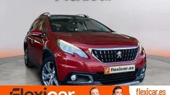 Rojo Usado 2017 Peugeot 2008 SUV | 9990 € (Precio justo)