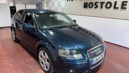 Usado Audi A3 Ambition 140 CV (102 kW) 2007 Azul Utilitario