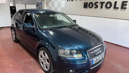 Käytetty Audi A3 Ambition 140 HP (102 kW) 2007 Sininen Viistoperä