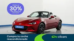 Rojo Nuevo 2025 Mazda MX5 Exclusive-Line Descapotable | 33.990 € (Buen precio)