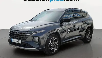 Usado Hyundai Tucson N Line 150 CV (110 kW) 2023 Gris SUV