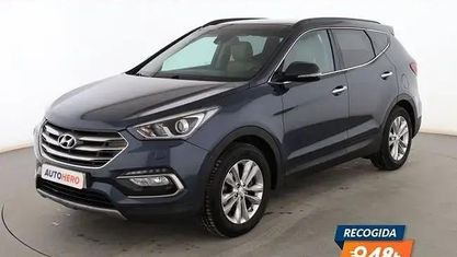 Usado Hyundai Santa Fe 200 HP (147 kW) 2017 Azul SUV