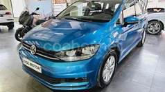 Azul Usado 2021 VW Touran Advance Monovolumen | 24.900 € (Precio justo)