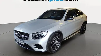 Usado Mercedes GLC220 AMG 170 CV (125 kW) 2019 Gris plata Coupe