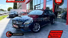 Azul Usado 2018 Mercedes C220 Familiar | 22.900 € (Precio justo)