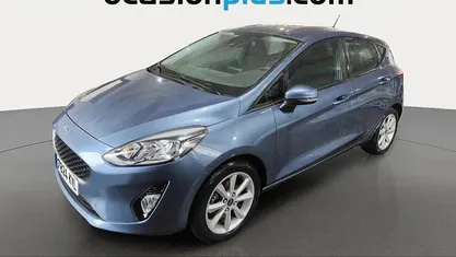 Usado Ford Fiesta Trend 86 CV (63 kW) 2019 Azul Utilitario
