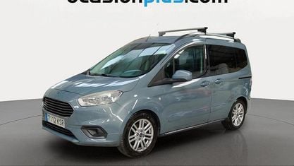 Brugt Ford Tourneo Courier Titanium 102 HK (75 kW) 2018 Blå MPV