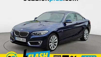 Usado BMW 220 190 CV (139 kW) 2015 Azul Coupe
