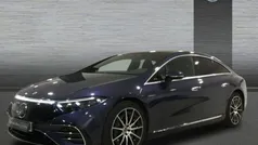 Azul sodalita Usado 2022 Mercedes EQS580 Berlina | 89.900 € (Precio justo)