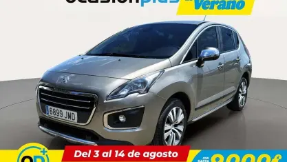 Usado Peugeot 3008 Style 131 CV (96 kW) 2016 Gris Monovolumen