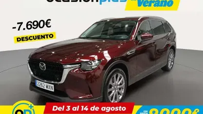Usado Mazda CX-80 Exclusive-Line 254 CV (186 kW) 2024 Granate SUV